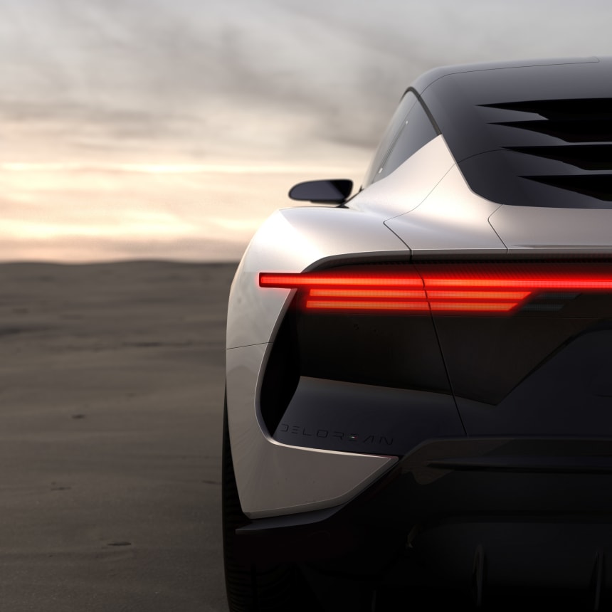 Delorean Teases Its Next Generation Electric Sports Car Acquire