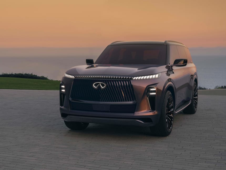 Infiniti Previews Its Next Flagship Suv With The Qx Monograph Acquire