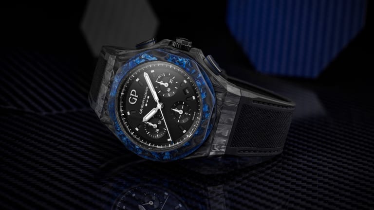 Girard Perregaux launches a new Laureato with a Carbon Glass case - Acquire
