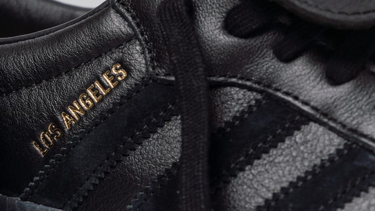 Men's LAFC adidas Originals Black Samba Shoe
