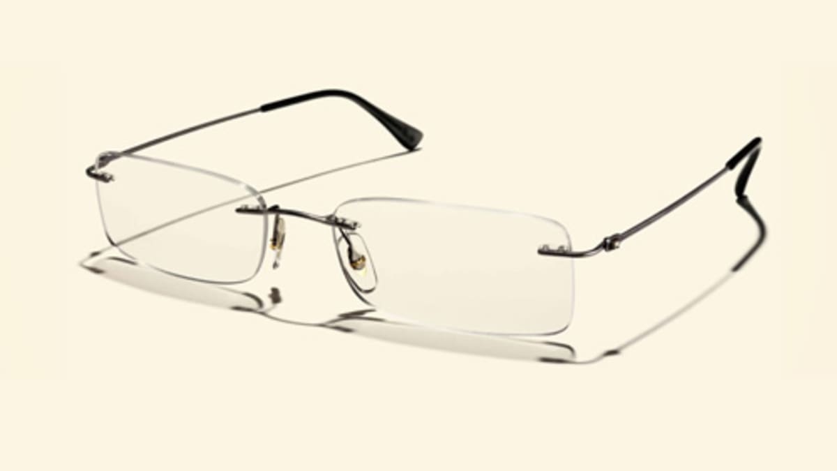 ray ban light ray rimless