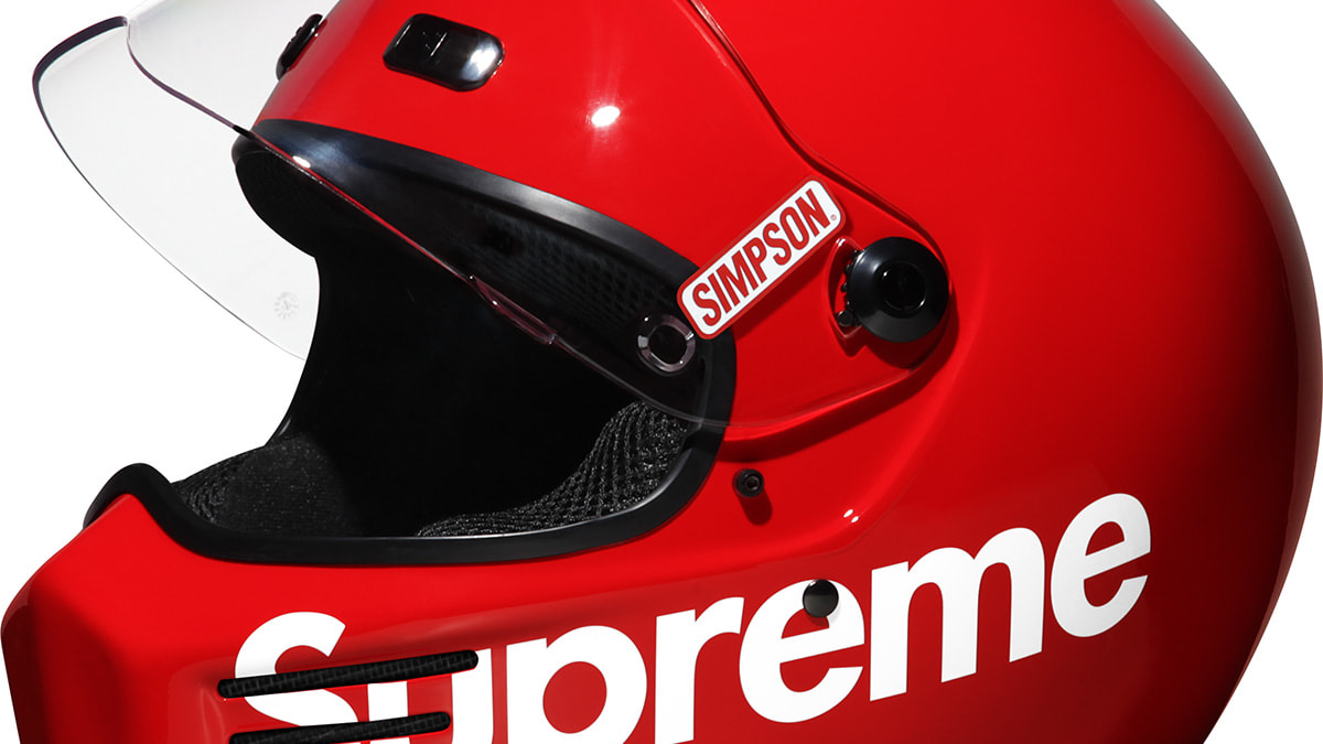 Supreme Simpson Street Bandit Helmet Black