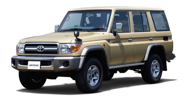 There's a new Land Cruiser that has two doors and a manual transmission ...