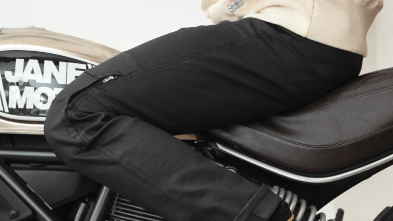 Jane Motorcycles updates its Norman riding pants with Armalith waxed ...