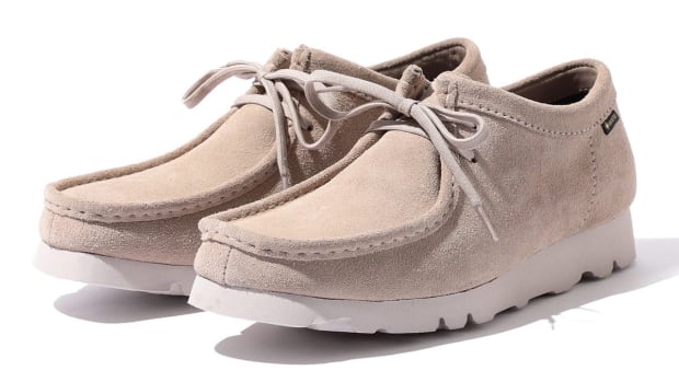 Beams upgrades the Clarks Desert Boot with rugged soles and Gore