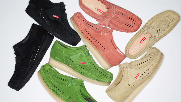 Supreme and Clarks weatherizes the Wallabee for their latest collaboration  - Acquire