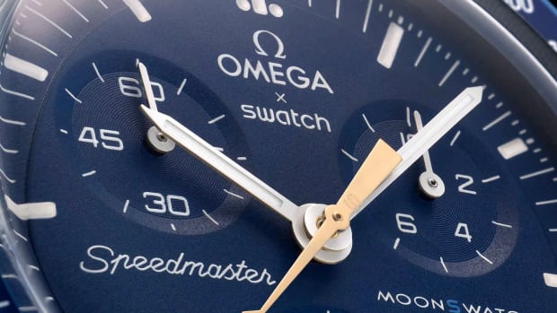 Swatch and Omega unveil the final Mission to Moonshine Gold of 