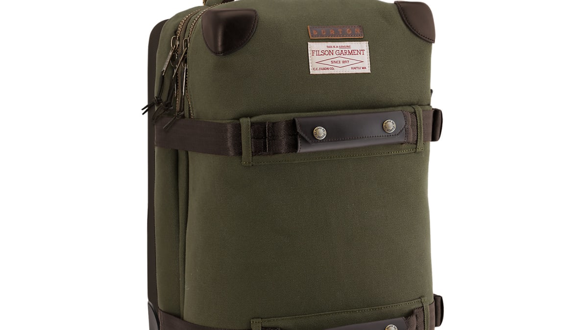 Burton s luggage line gets the ruggedized Filson treatment Acquire