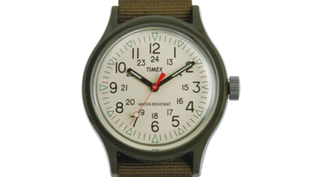 Timex Japan releases a special edition of the Original Camper in ivory