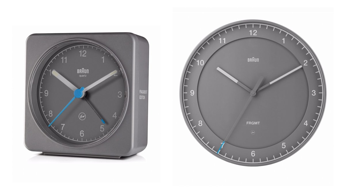 Isetan and Fragment team up on a limited edition Braun clock 