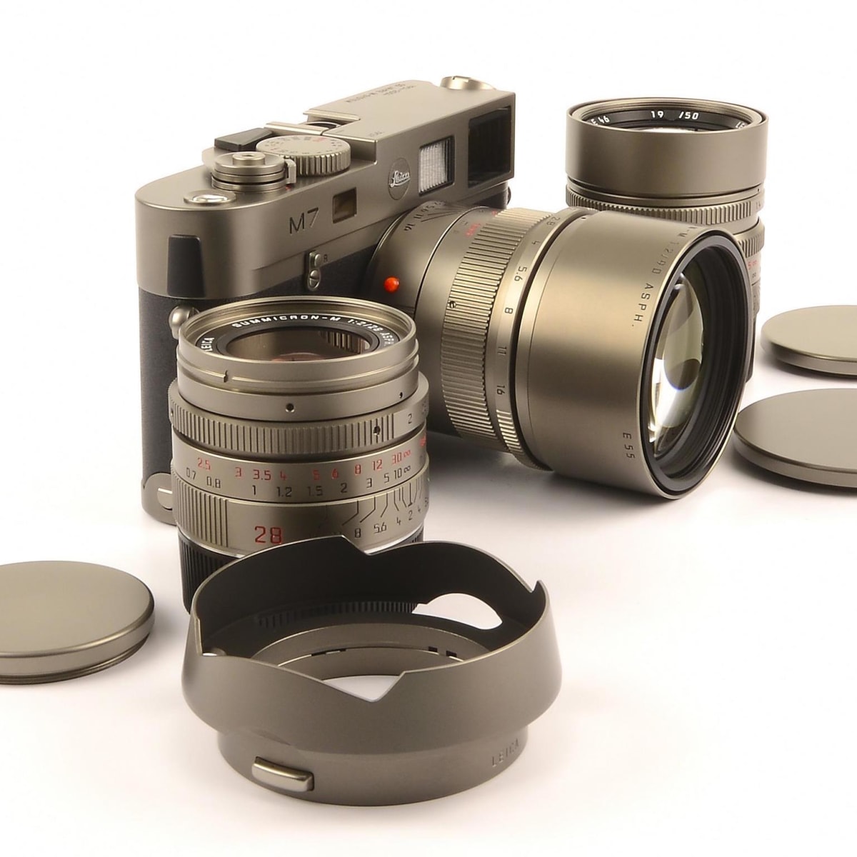 leica titanium lenses