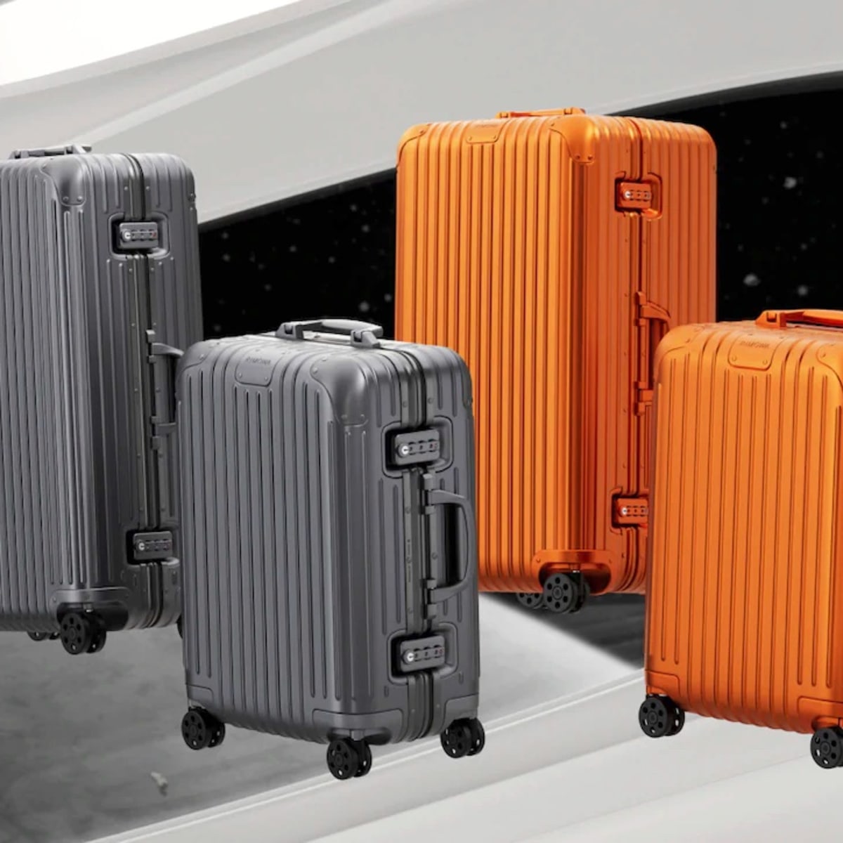 RIMOWA Introduces Berry & Glacier Suitcases