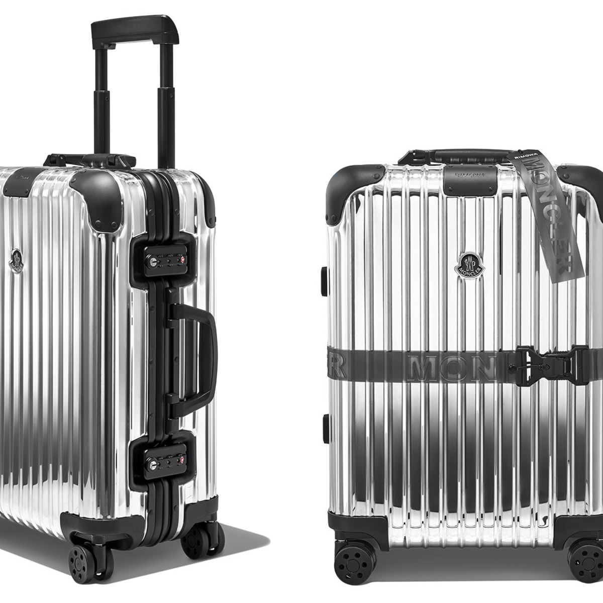 Moncler and Rimowa sign the most luxury suitcase of the fall
