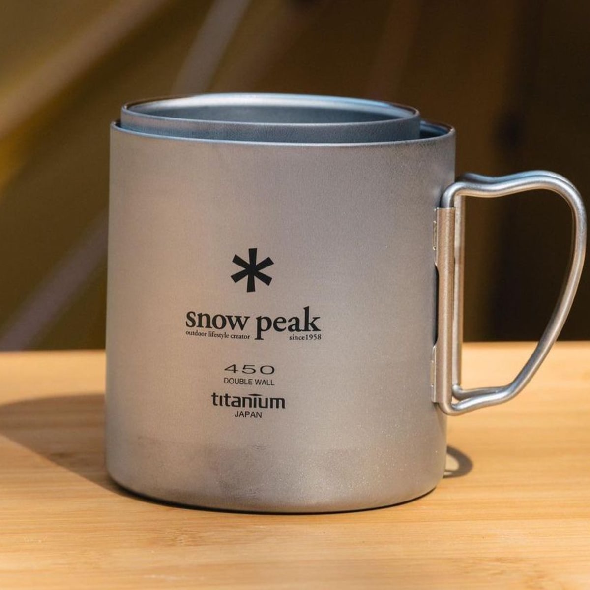 Snow Peak Titanium Double Wall Mug