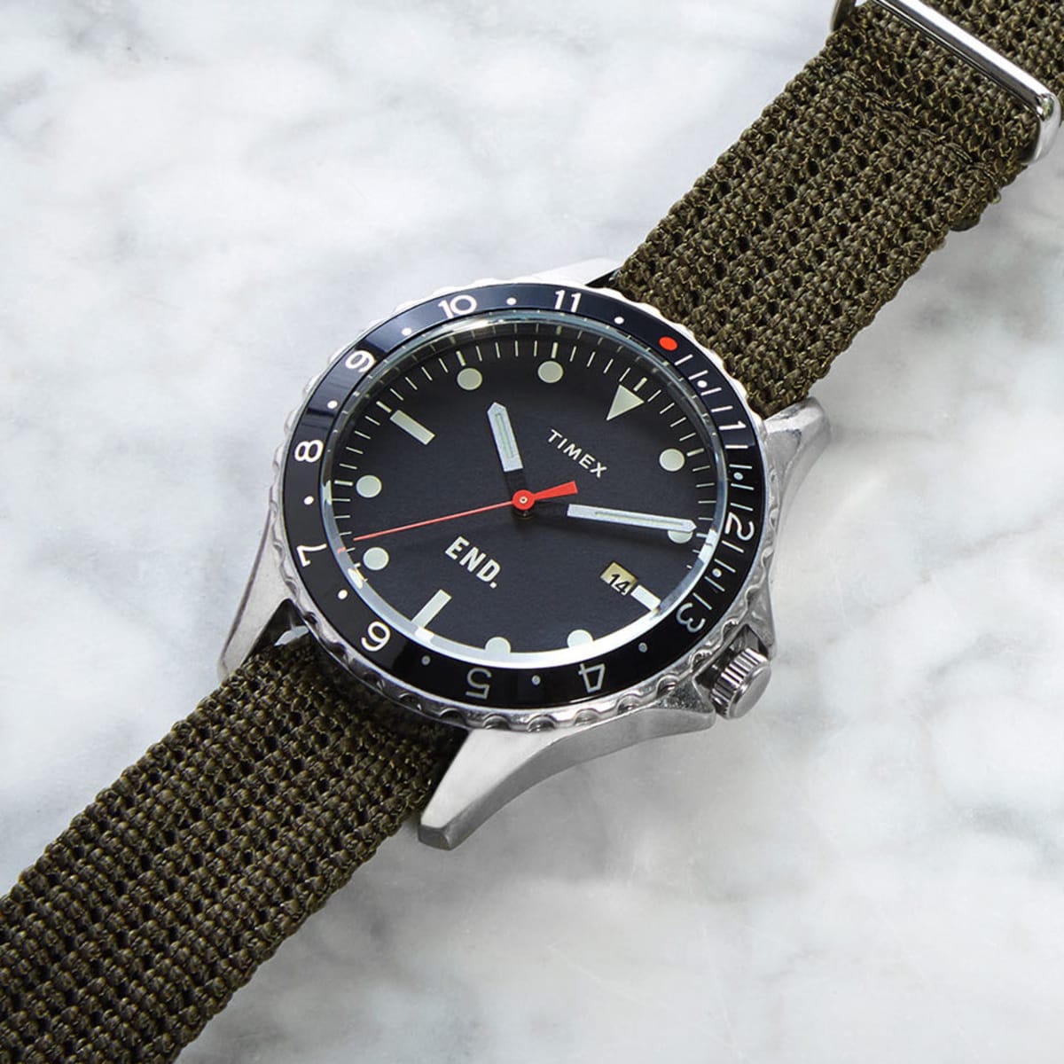 END.'s 'Timepiece Project .01' pays hommage to the Timex Navi Ocean -  Acquire