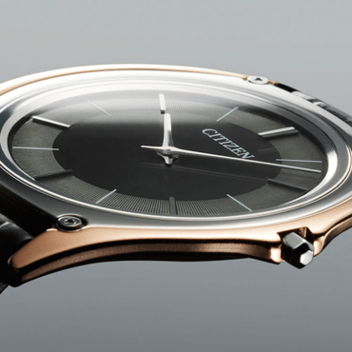 Thinnest citizen clearance watch