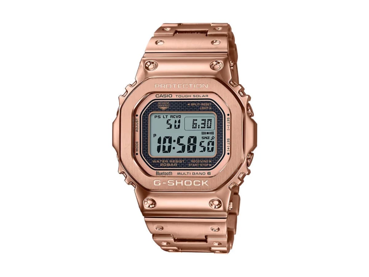 G Shock Adds A New Rose Gold Option To Its Full Metal 5000 Collection Acquire