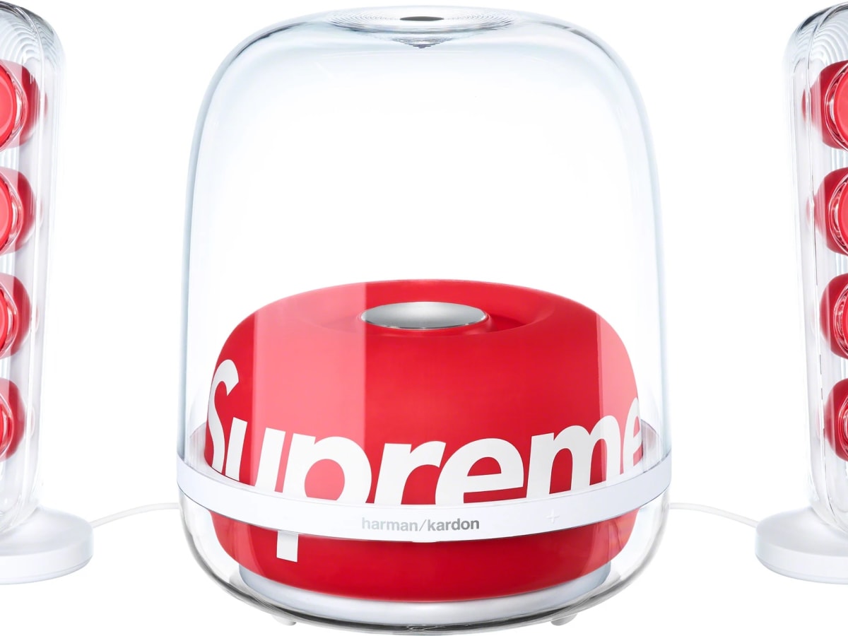 Supreme updates the Jony Ive-designed Harman Kardon SoundSticks