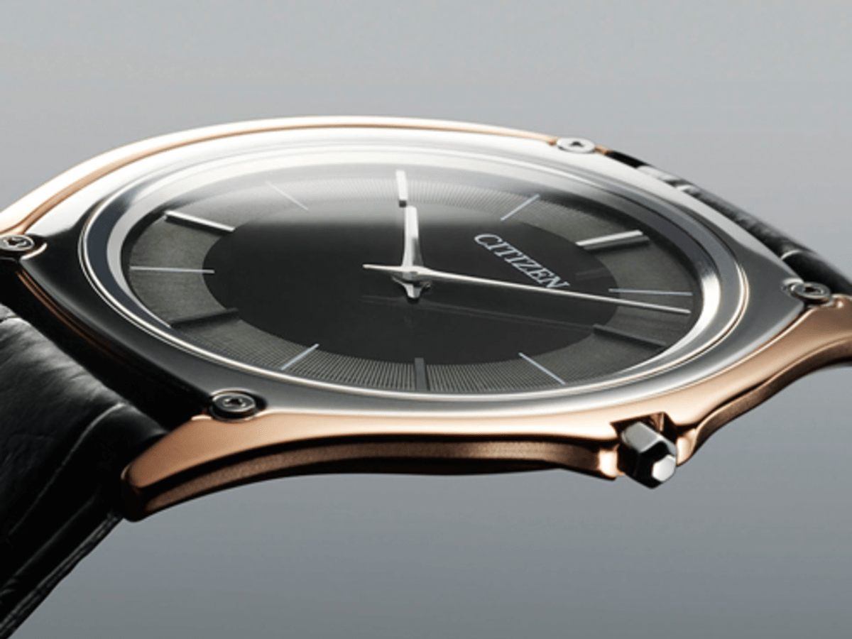 Citizen s new flagship watch is the thinnest light powered watch in the world Acquire