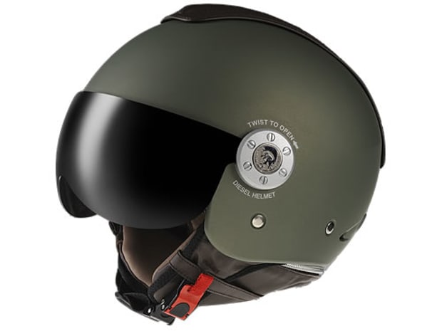 diesel motorcycle helmets fighter pilot style