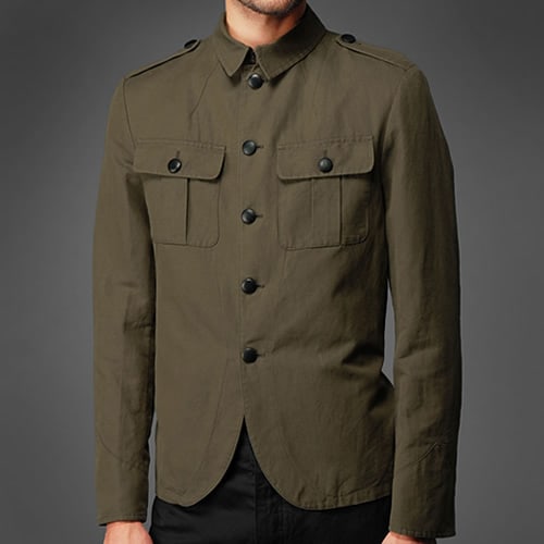 John Varvatos Light Weight Shirt Jacket - Acquire