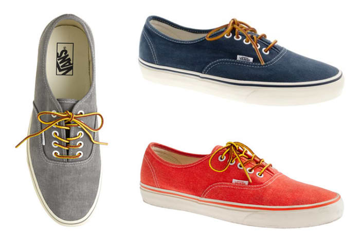 Vans for J.Crew Washed Canvas Authentic - Acquire