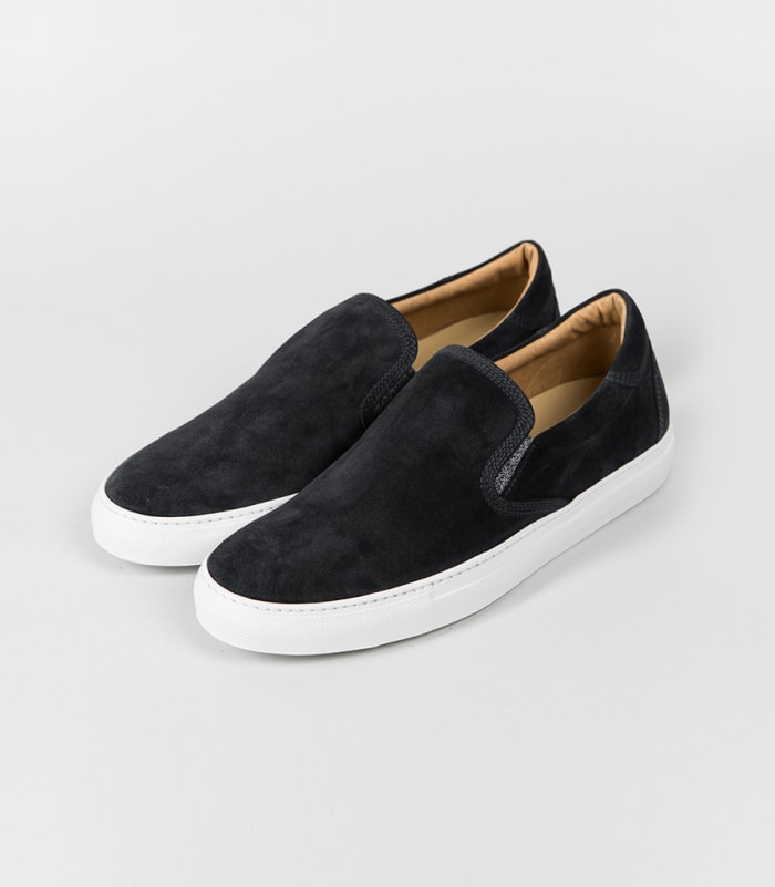 wings+horns Leather Slip-Ons - Acquire
