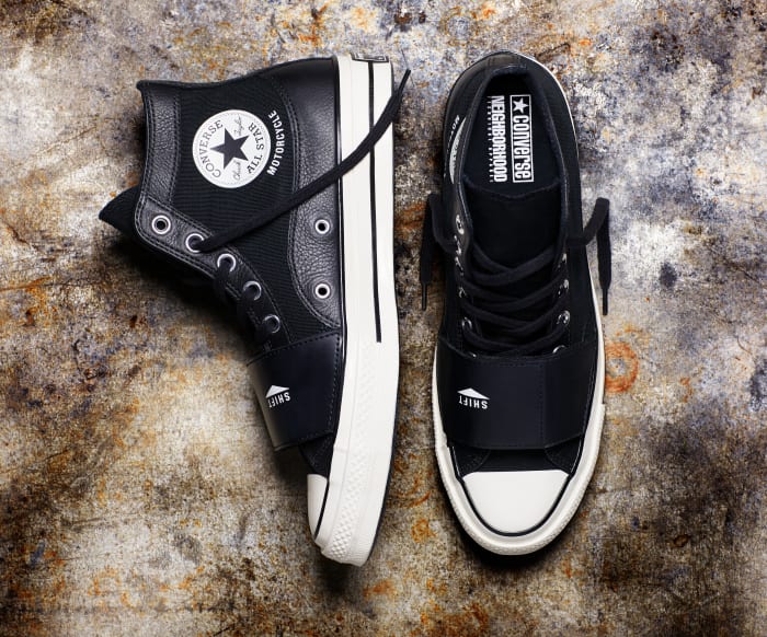 Converse and Neighborhood give the Chuck Taylor a motorcycle-inspired ...