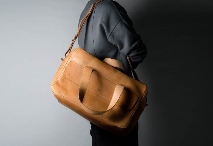 Hard Graft's Overhead Holdall is your suitcase's new leathery companion ...