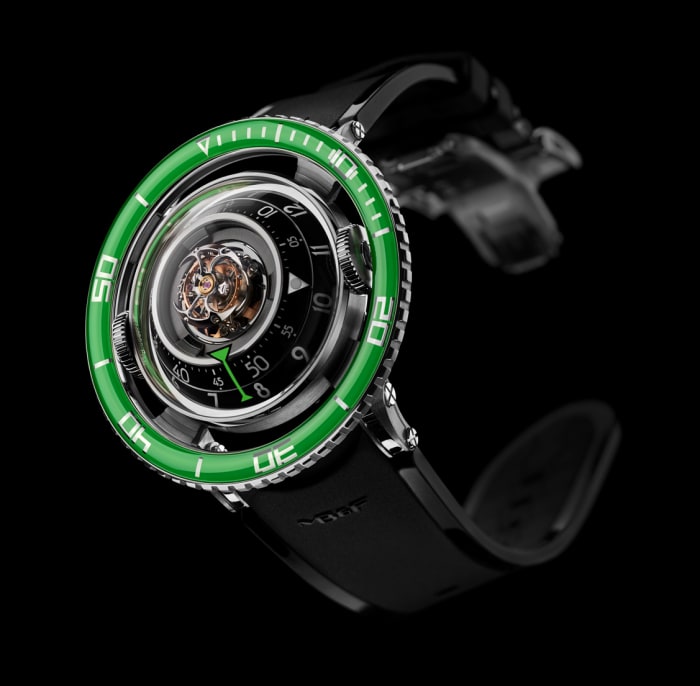 MB&F's Aquapod returns with a striking new colorway - Acquire