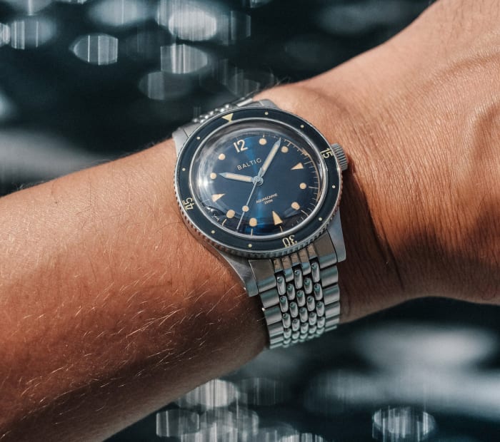 Baltic's Aquascaphe pays homage to classic dive watch design - Acquire