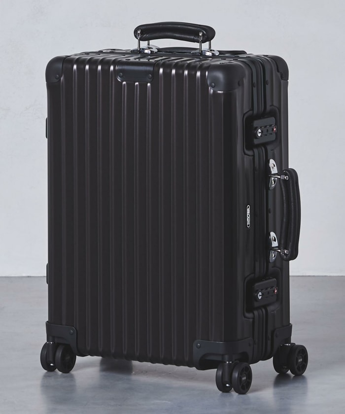 United Arrows is releasing Rimowa's Classic Flight suitcases in stealth ...