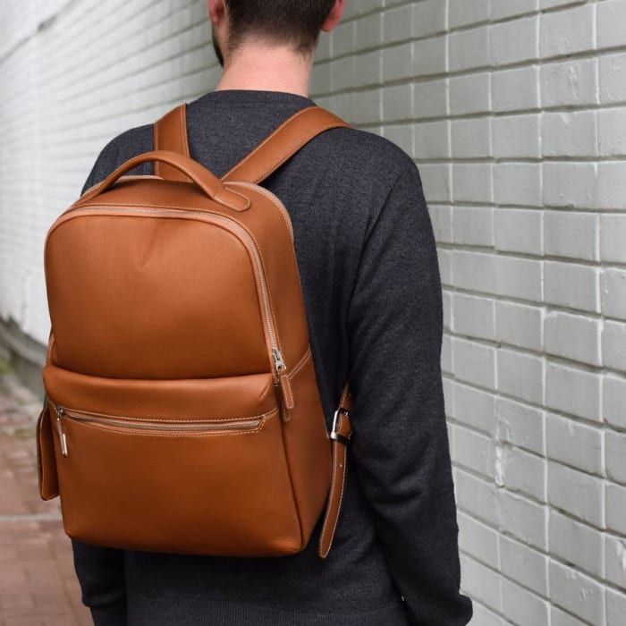 Beckett Simonon's Logan backpack is an ultra-luxe option for a not-so ...