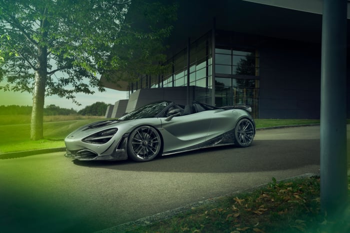 Novitec brings a forged carbon fiber upgrade package to the McLaren ...