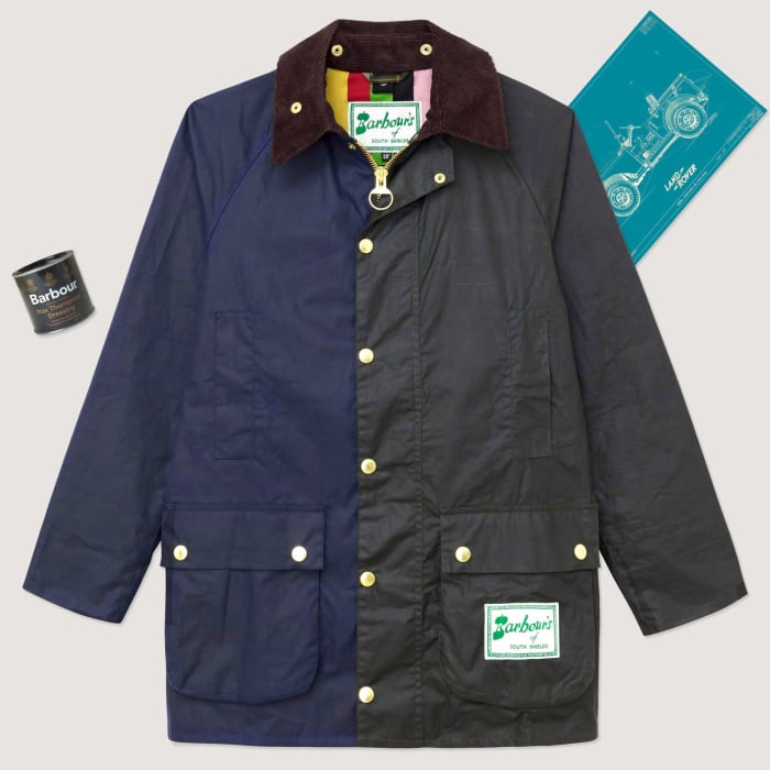 Rowing Blazers and Barbour give the Beaufort jacket a two-tone update ...