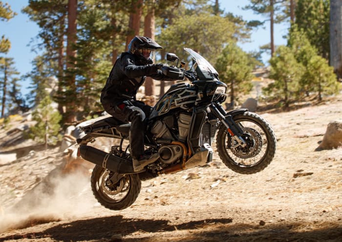  Harley  Davidson  introduces its first adventure  touring  