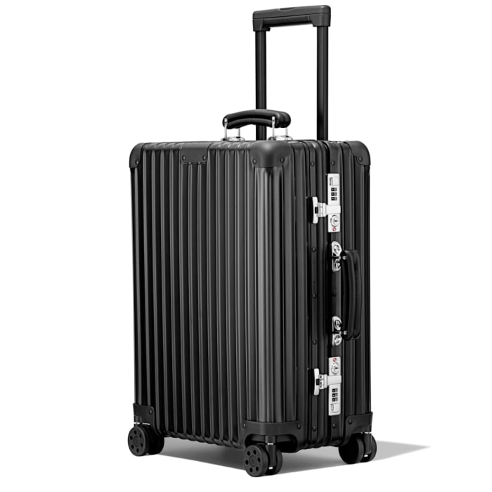 Rimowa releases its Classic suitcases in a new matte black finish - Acquire