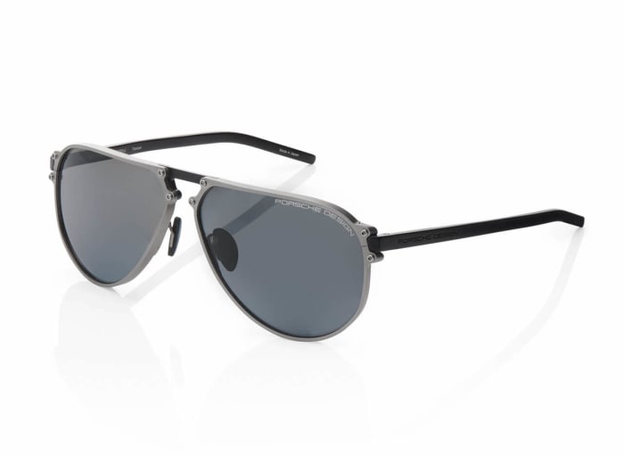 Porsche Design's latest sunglass features milled titanium elements ...