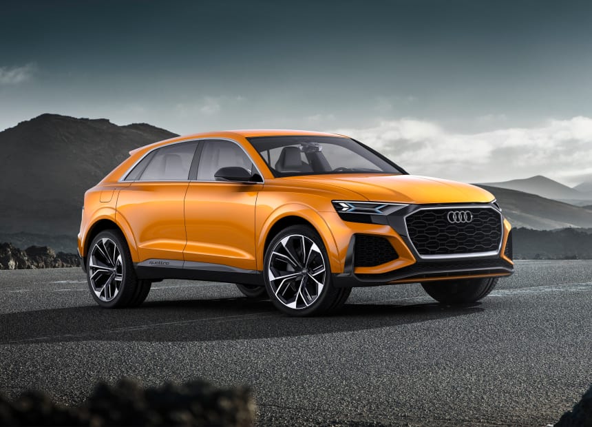 Audi continues to tease its upcoming flagship SUV with the Q8 Sport ...