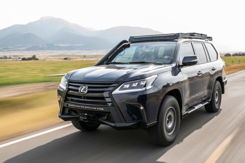 Lexus and Expedition Overland turn the LX 570 into a 550 hp ...