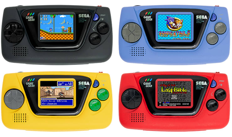 Sega's Game Gear Micro celebrates their colorful rival to the Game Boy ...