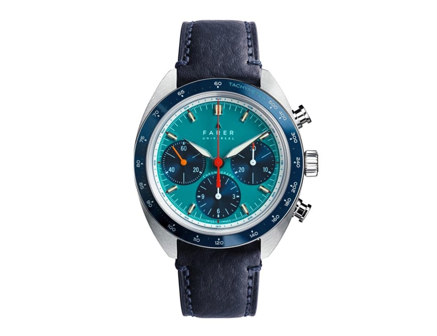 Farer's introduces a colorful new chronograph with the Carnegie - Acquire