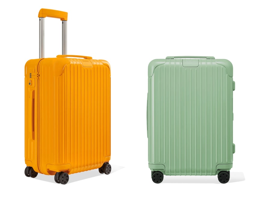 Rimowa releases a new Mango and Bamboo colorway for their Essential
