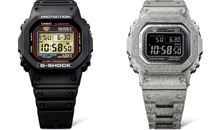 Casio's Recrystallized Series pays tribute to the first G-Shock - Acquire