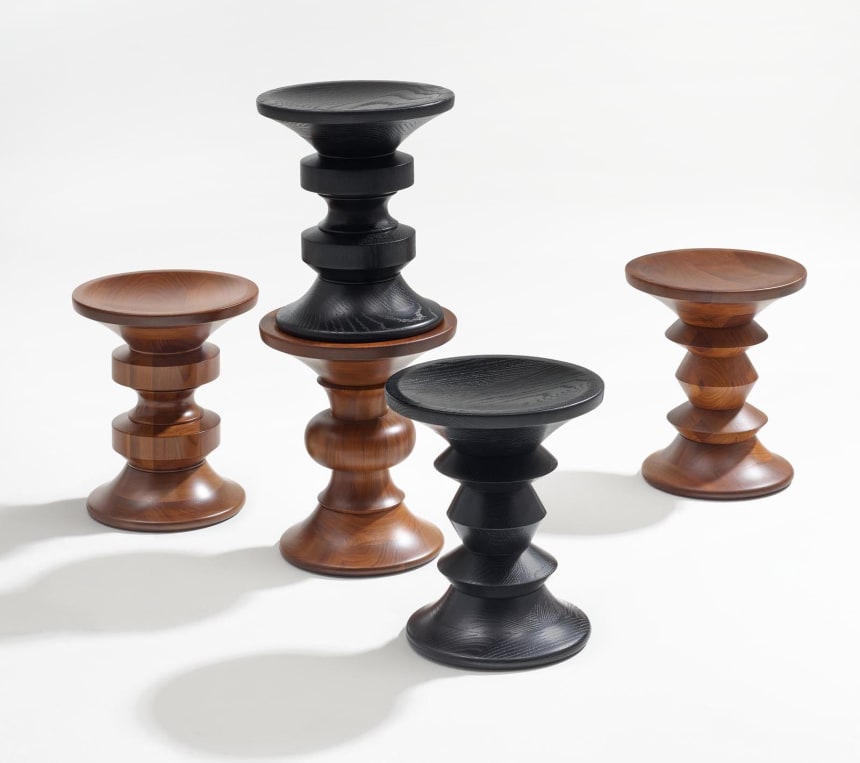 Herman Miller Releases An Updated Collection Of Eames Turned Stools ...