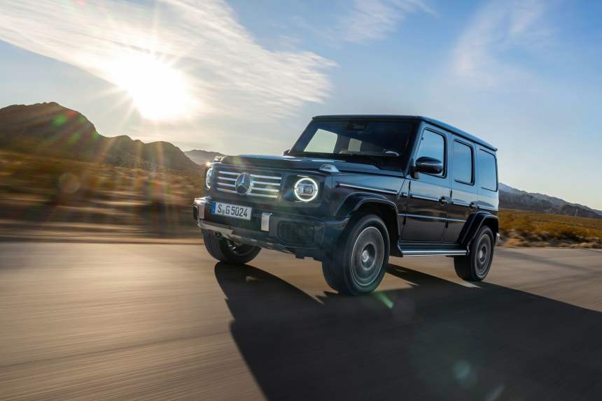 Mercedes unveils the refreshed 2025 G550 and G63 Acquire