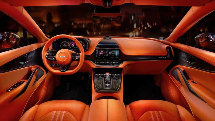 Aston Martin debuts a dramatically overhauled interior for the DBX707 ...