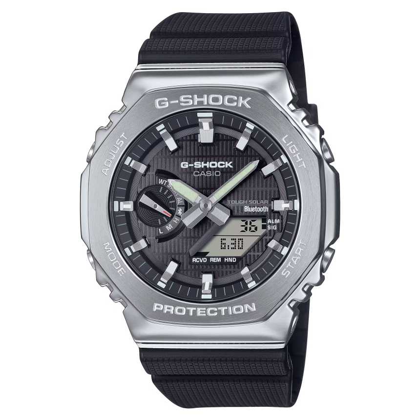 G-Shock adds Tough Solar and Bluetooth to the G-Steel version of the ...