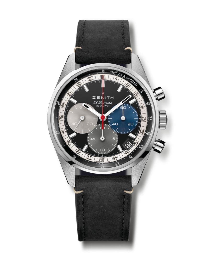 Zenith unveils a Chronomaster Original with a black tricolour dial ...