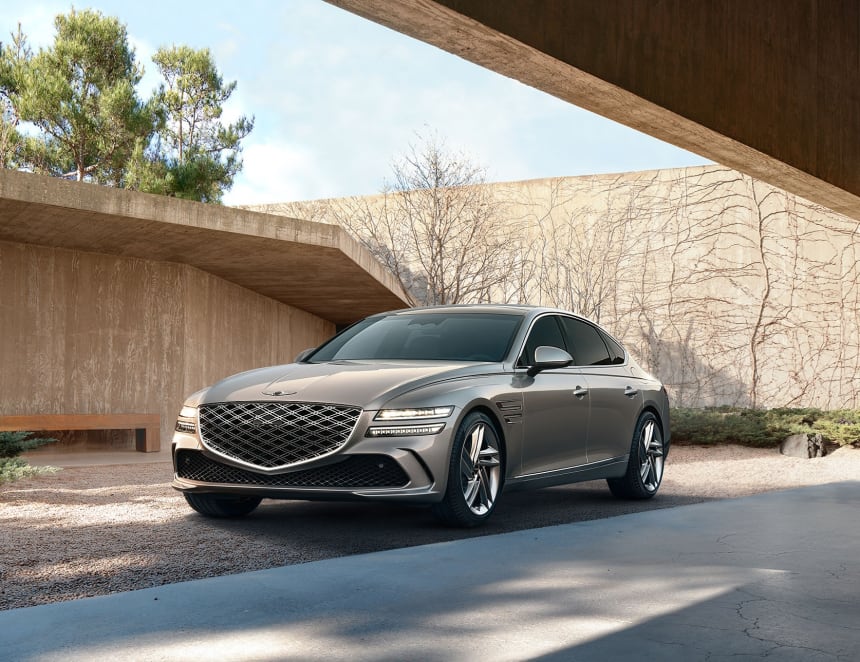 The Genesis G80 Gets Refreshed With Updated Styling And A 27